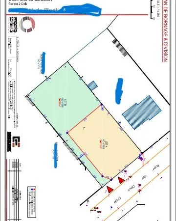 Terrain CLISSON Quartier Notre Dame - 300,00 uros le M²