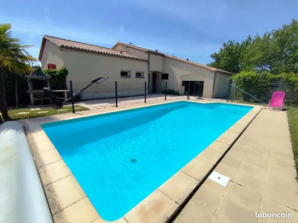Maison individuelle avec jardin et piscine à Marmande - Direct particulier