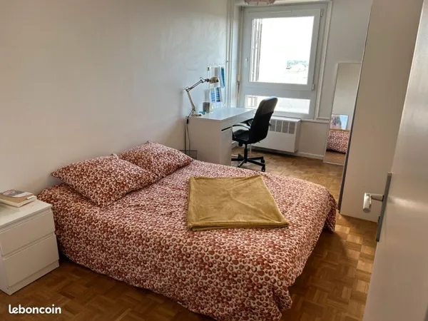 DIRECT PROPRIETAIRE: Chambre 12m2 colocation meublée Proche Fac Médecine