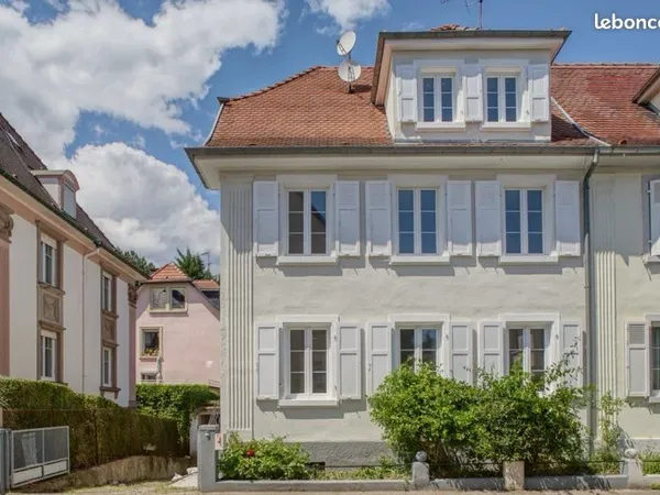 Maison orangerie Strasbourg, accolée, rénovée 2020