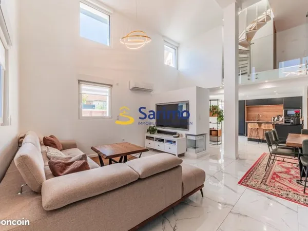 MAGNIFIQUE MAISON CONTEMPORAINE 5 PIÈCES 130 m2 BISCHHEIM ENTIÈREMENT MEUBLÉE