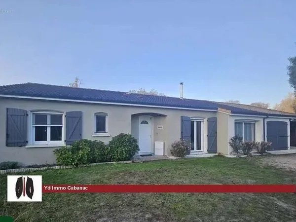 Maison de plain-pied -4 Chambres- Environnement calme - Proche Cabanac