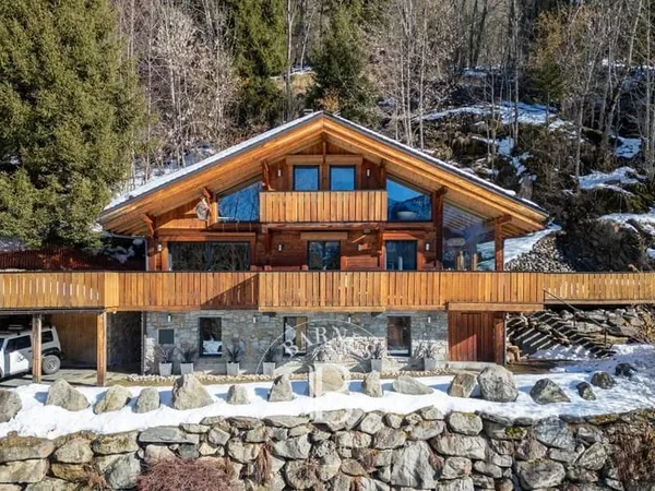 Barnes Chamonix - Les Houches- Coupeau - Chalet 6 Chambres - Magnifique Vue Sur Le Massif Du Mont-Bl