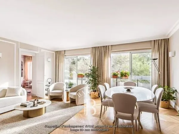 EXCLUSIVITE - Buttes Chaumont - Vue dégagée Parc - Balcon - 3 chambres