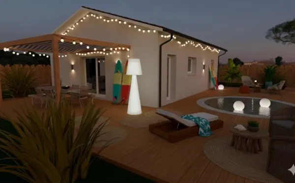 Maison 2 chambres à Biscarrosse (40600)