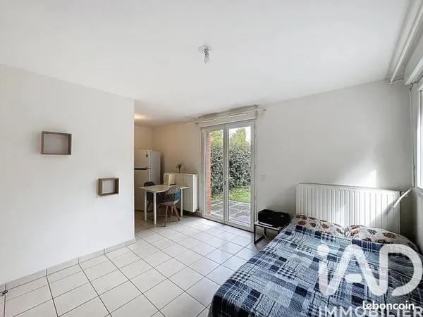 Studio 28 m2 avec jardin 60m2
