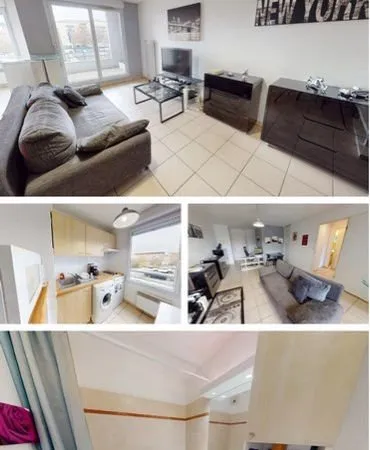 T2 meublé 48 m² - Résidence sécurisée avec piscine - L'Isle-d'Abeau