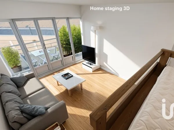 Studio 1 pièce 31 m²