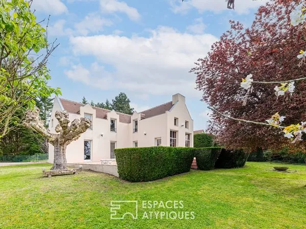 Maison d'architecte avec vue panoramique sur Paris à Cormeilles-en-Parisis