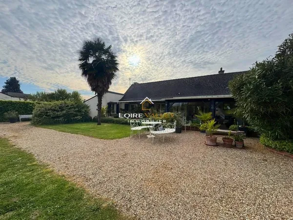 Saint Mathurin sur Loire. Charmante maison de plain pied