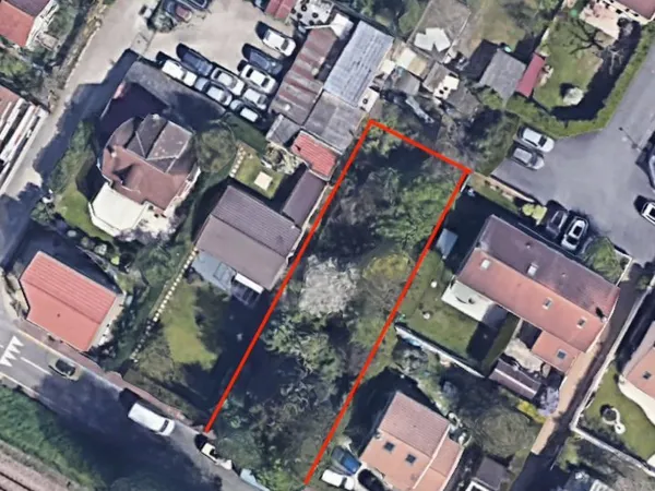 Terrain constructible de 624m2