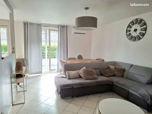 Appartement T3/ Rez-de-jardin