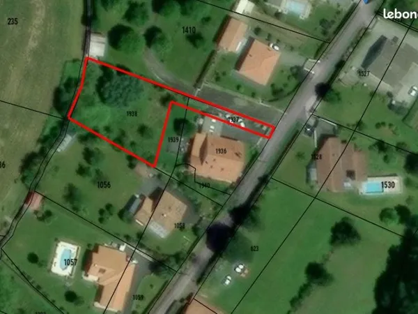 Terrain 1026 m² Saint-Martin-de-Seignanx
