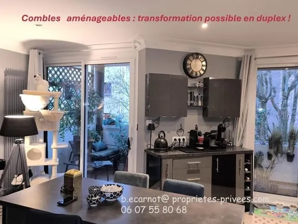 Appartement Eybens 4 pièce(s) 78.85 m2 - combles aménageables