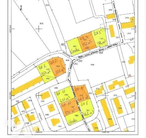 Terrain 478 m²