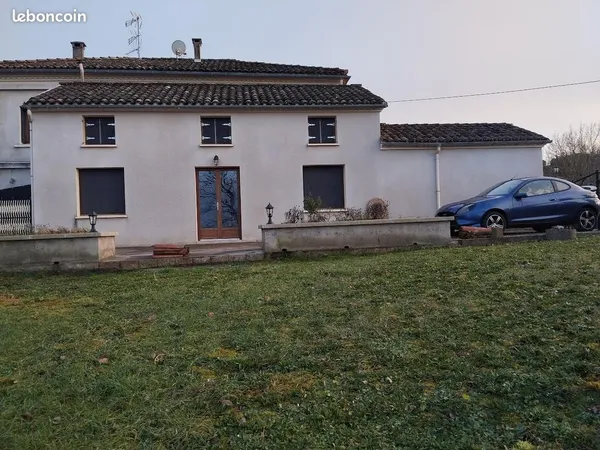 Maison T4 avec jardin clôturé