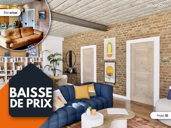 Maison de ville 8 pièces 240 m²