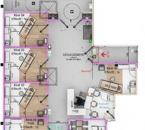 À LOUER - LOCAL PROFESSIONNEL DE 180 m² AU SEIN D'UN COMPLEXE SPORTIF PREMIUM À LAXOU (54520)