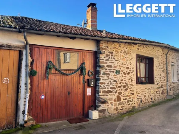Charmant maison en pierre de 2 chambres avec jardin attenant. Situé dans un hameau paisible.