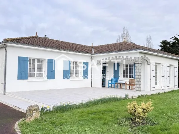 Maison familiale de plain pied proche de l'océan