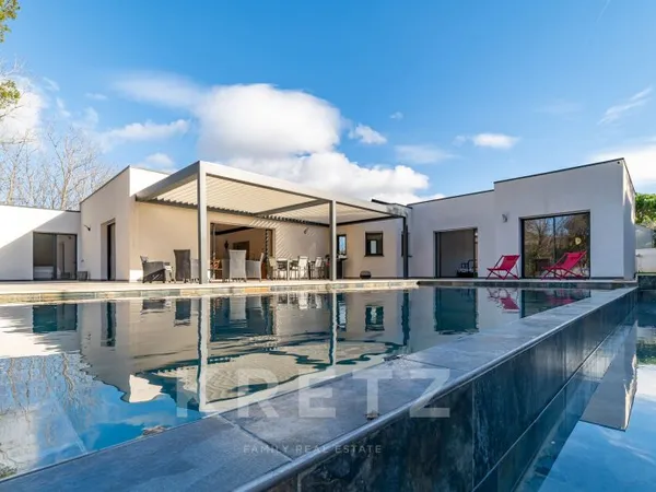 Villa contemporaine de plain-pied