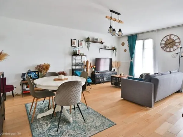 Coup de coeur - Appartement T3 à Serris, vue sur le Parc Urbain
