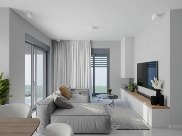 Point du jour T2 avec jardin de 84,5 m² sans vis à vis dans résidence de standing