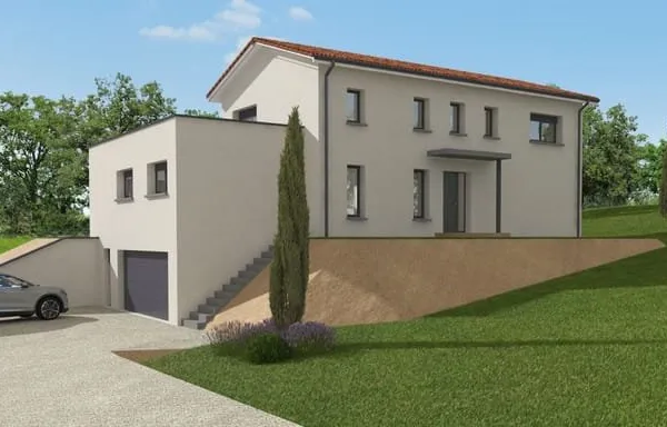 Projet de construction d'une maison 147 m² avec terrain à CASTELSARRASIN (82) au prix de 578569€.