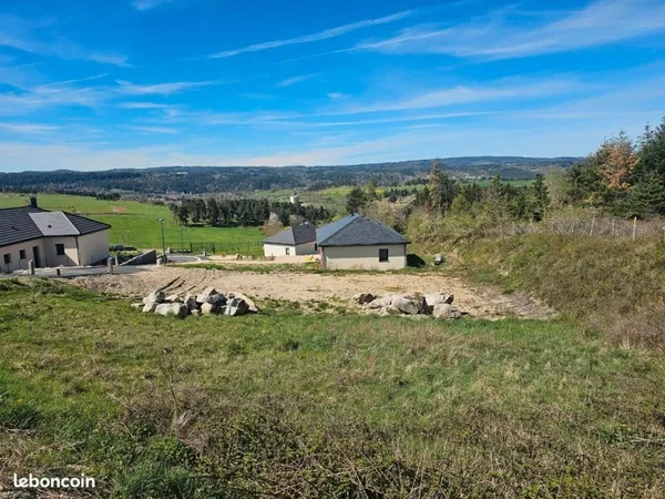 Terrain constructible viabilisé