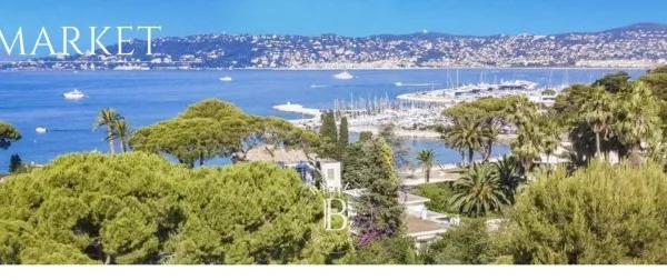 CAP D'ANTIBES - VILLA D'ARCHITECTE - VUE MER
