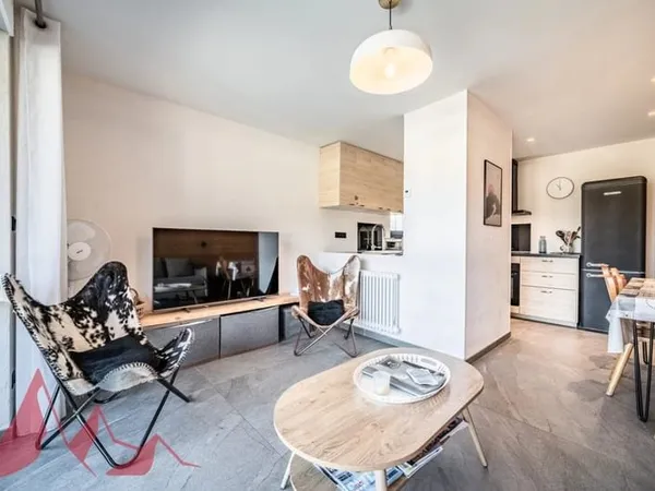 Appartement spacieux intégralement rénové d'une chambre et coin montagne - centre de Morzine