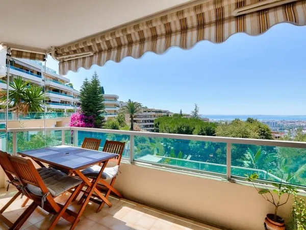 NICE OUEST Corniche Fleurie : Vue Mer 4 Pièces Terrasse Pisc