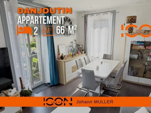 Appartement 3 pièces 66 m²