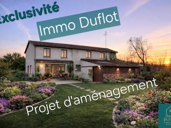 Parcelle de plus de 1000 m2, en centre ville, avec bâtiment à rénover