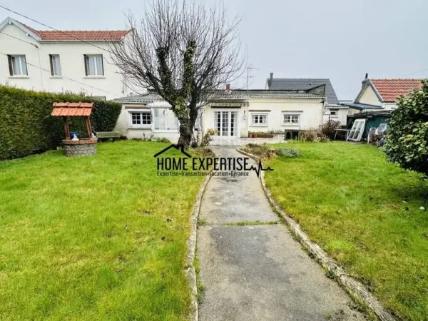 Maison de plain-pied 3 pièces 80 m²