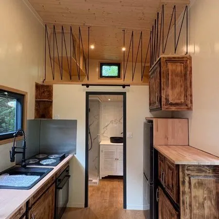 Tiny House 22 m² récente : lumineuse, équipée, avec 2 mezzanines