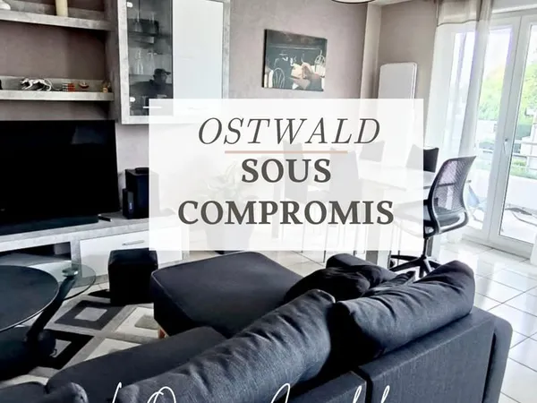 Idéalement situé à Ostwald (67540), au pied du tram, apparte
