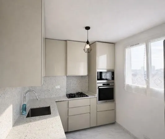 F4 lumineux 72 m² - Aubervilliers - Cuisine neuve - Sans frais d'agence