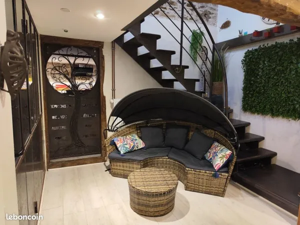 Maison atypique rénovée