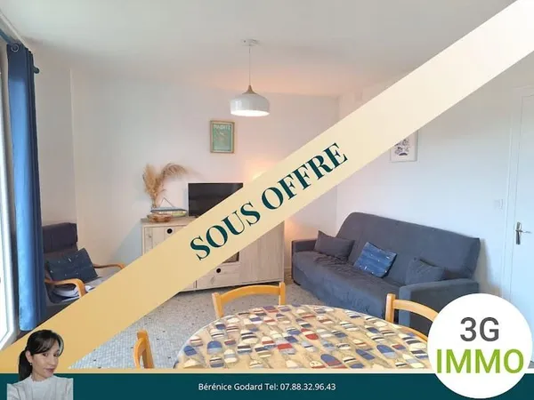 Appartement 2 pièces 44 m²
