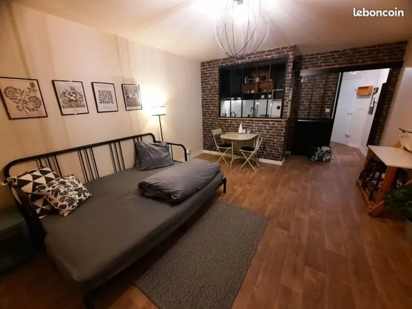 Studio meublé idéal couple d'étudiants