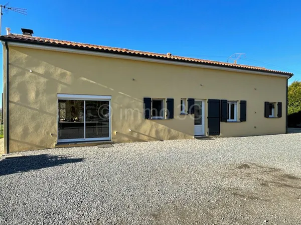 Pavillon de plain-pied avec annexe