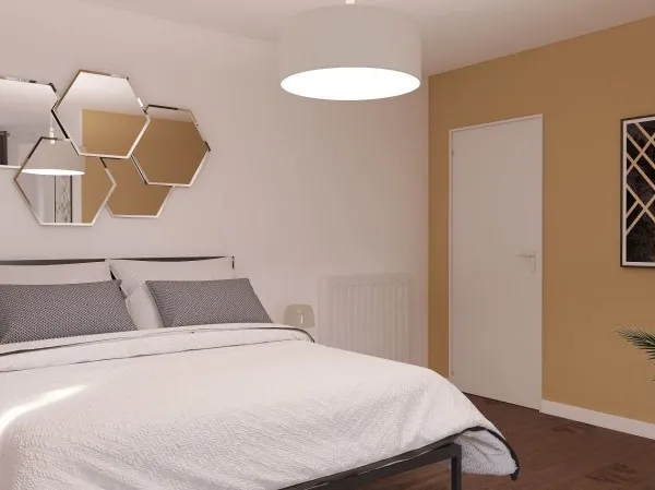 Projet de construction d'une maison 110.54 m² avec terrain à CAMBREMER (14)