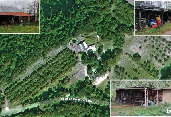 A vendre petite propriété agricole dans le ségala lotois
