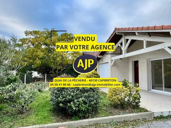 CAPBRETON TRIANGLE D'OR - MAISON 2 CHAMBRES AVEC TERRAIN ET GARAGE
