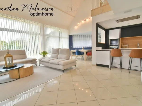 ✨ MAISON CONTEMPORAINE - 220 m² + APPARTEMENT INDÉPENDANT 40 m² - PROCHE ÉVREUX, ÉCOLES À PIED