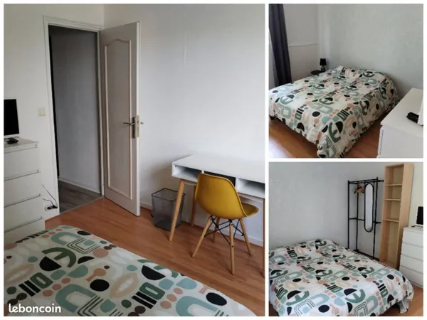 Colocation : 2 chambres dispo dès que possible , proche Nantes, 365 euros charges comprises