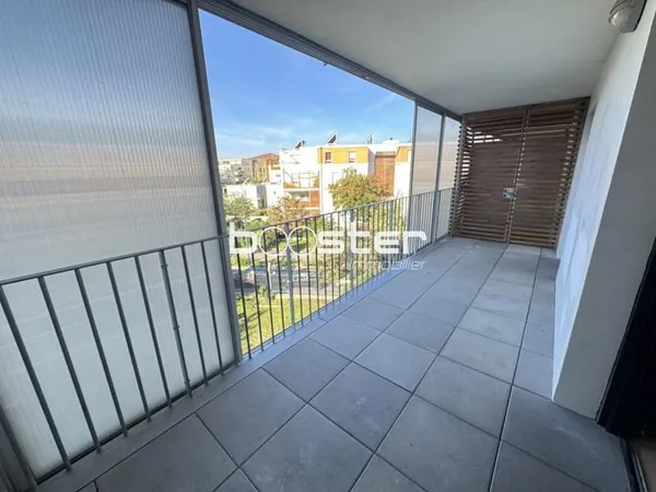 Borderouge- beau 3 Pièces avec une grande terrasse avec cellier, parking en sous sol
