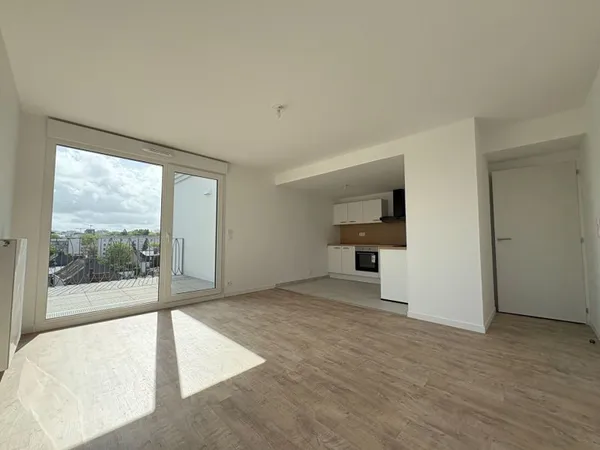 Appartement 3 pièces à louer à Rennes - Rue de Châteaugiron, neuf et calme