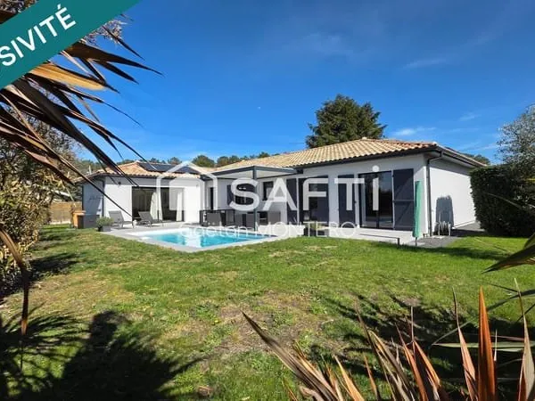 Maison contemporaine à vendre sur la commune du Teich